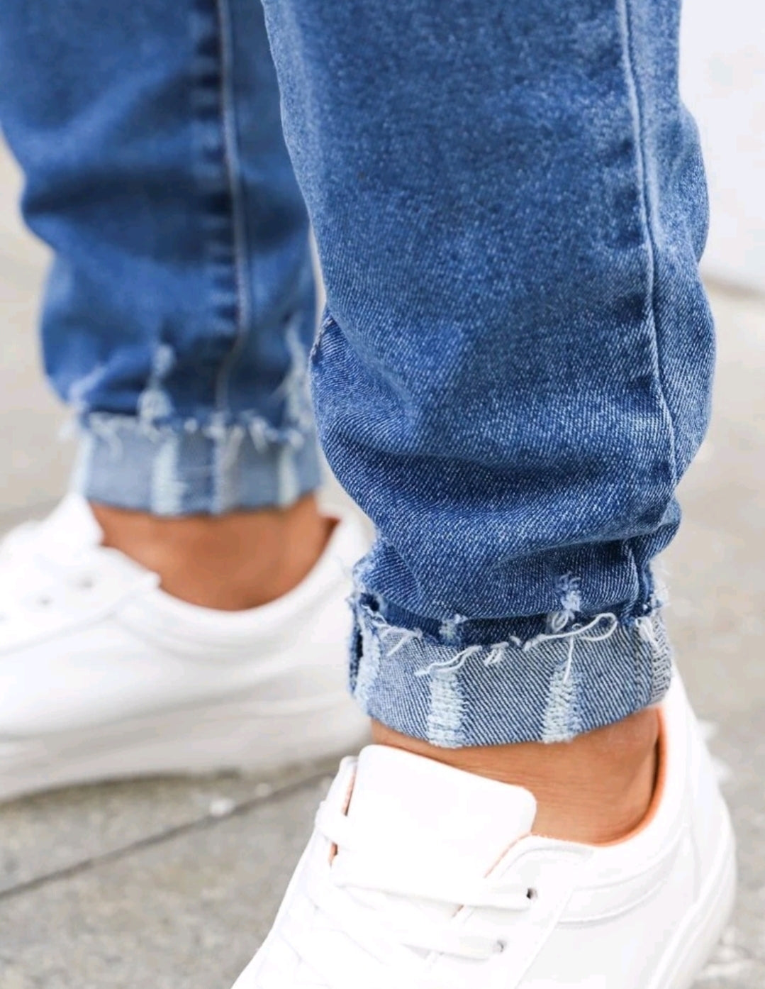RIPED STRETCH MEN'S JEAN'S