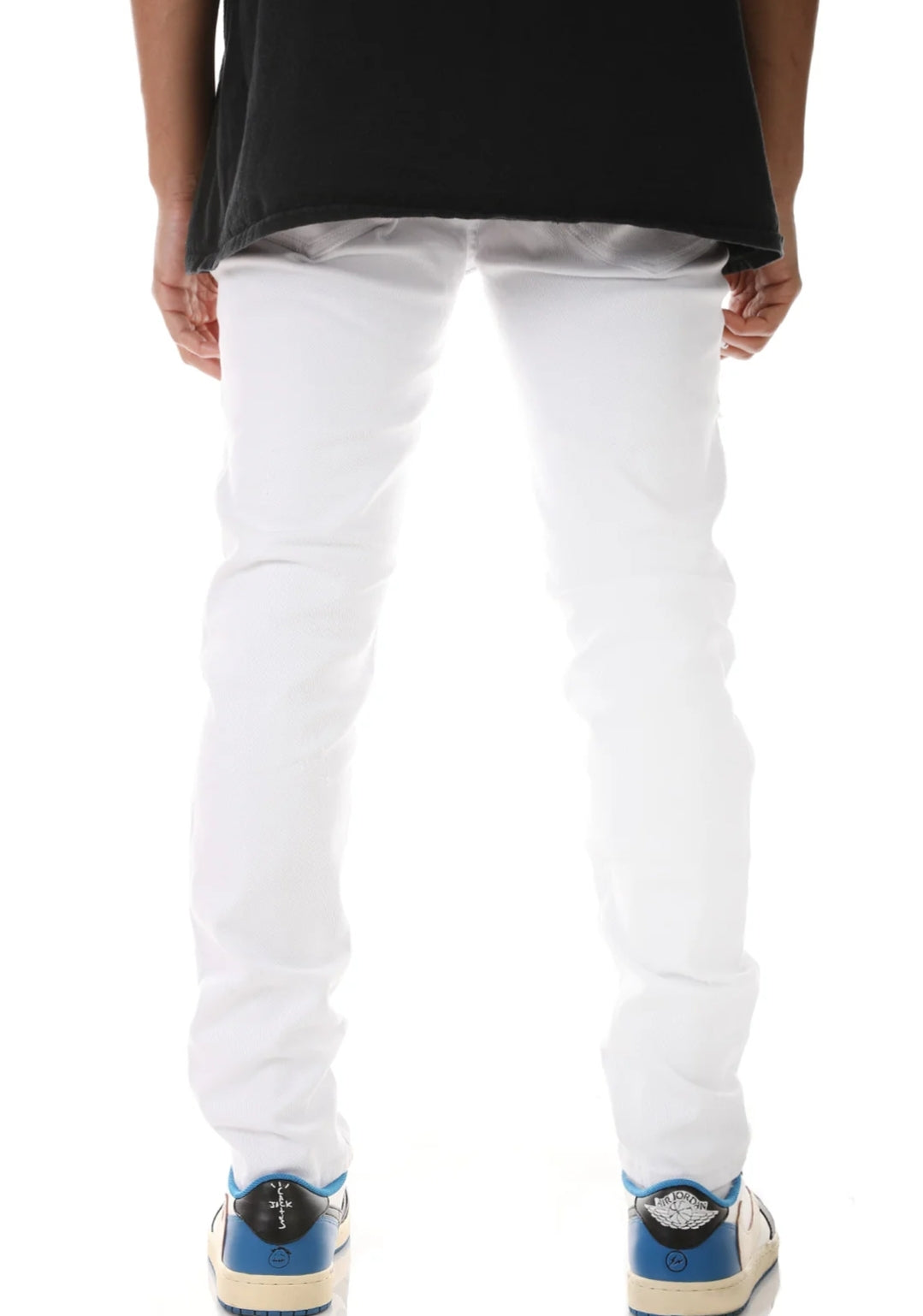 PAISLEY PATCHES RIPS AT KNEE JEAN'S