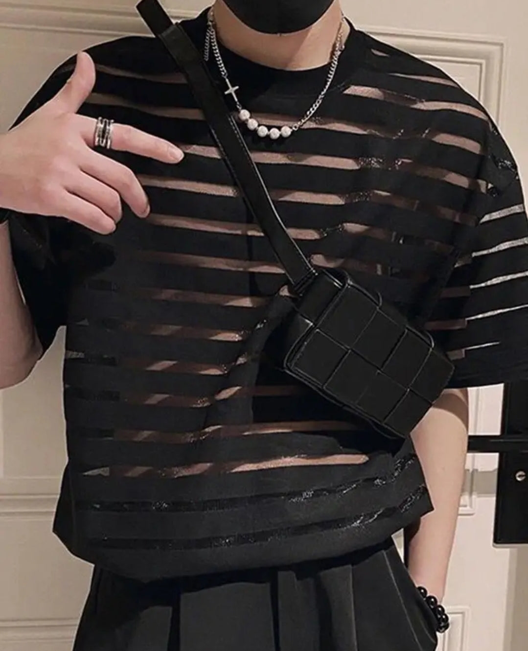 CREW NECK BREATHABLE SHORT SLEEVE T SHIRT