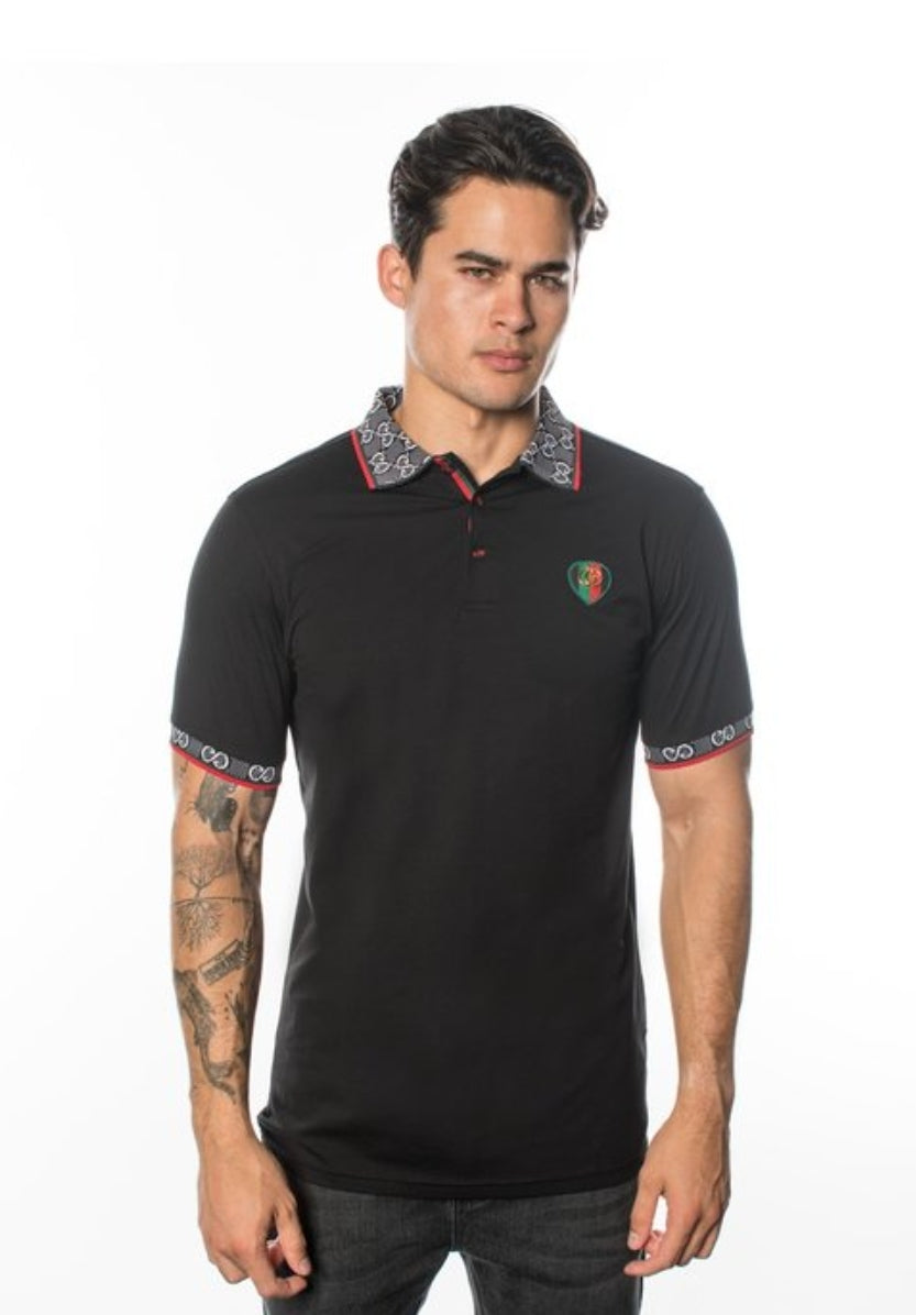 FASHION STRETCH MEN POLO SHIRT