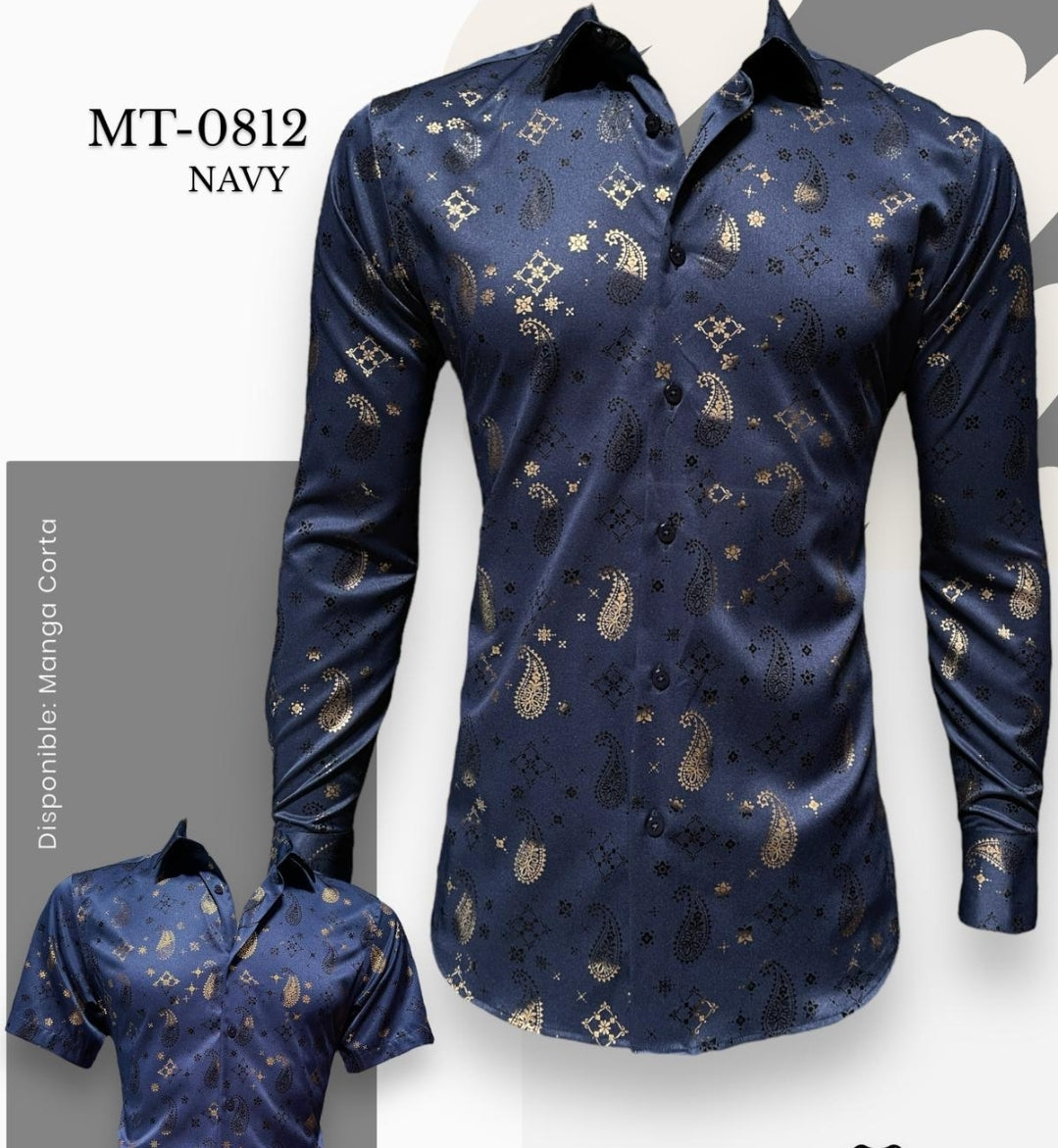 ELEGANT MODERN PRINT MEN SHIRT