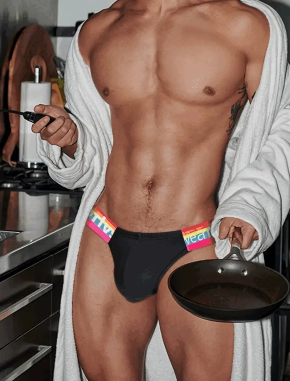 LOW WAIST BREATHABLE STRECHY TRIANGLE BRIEF