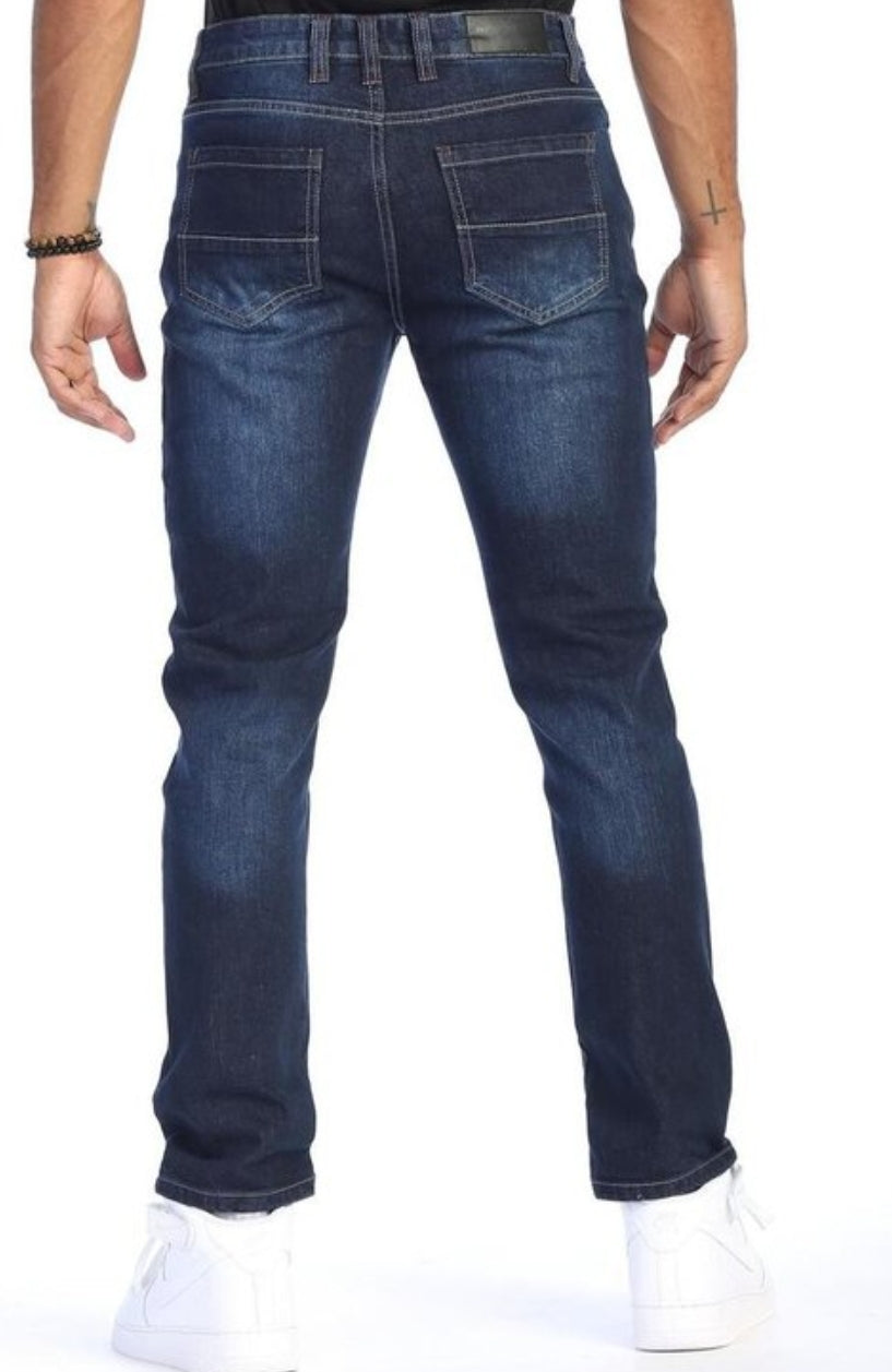 MEN SLIM FIT RIPPED PREMIUM STRETCH DENIM JEAN'S