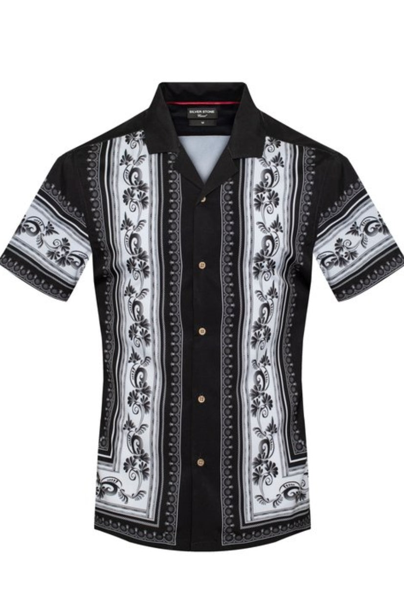 BAROQUE PRINTED SHORT SLEEVE SHIRT