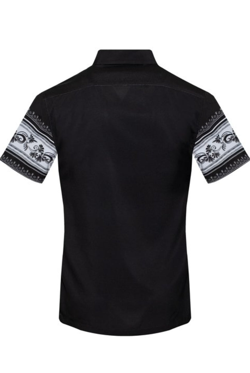 BAROQUE PRINTED SHORT SLEEVE SHIRT