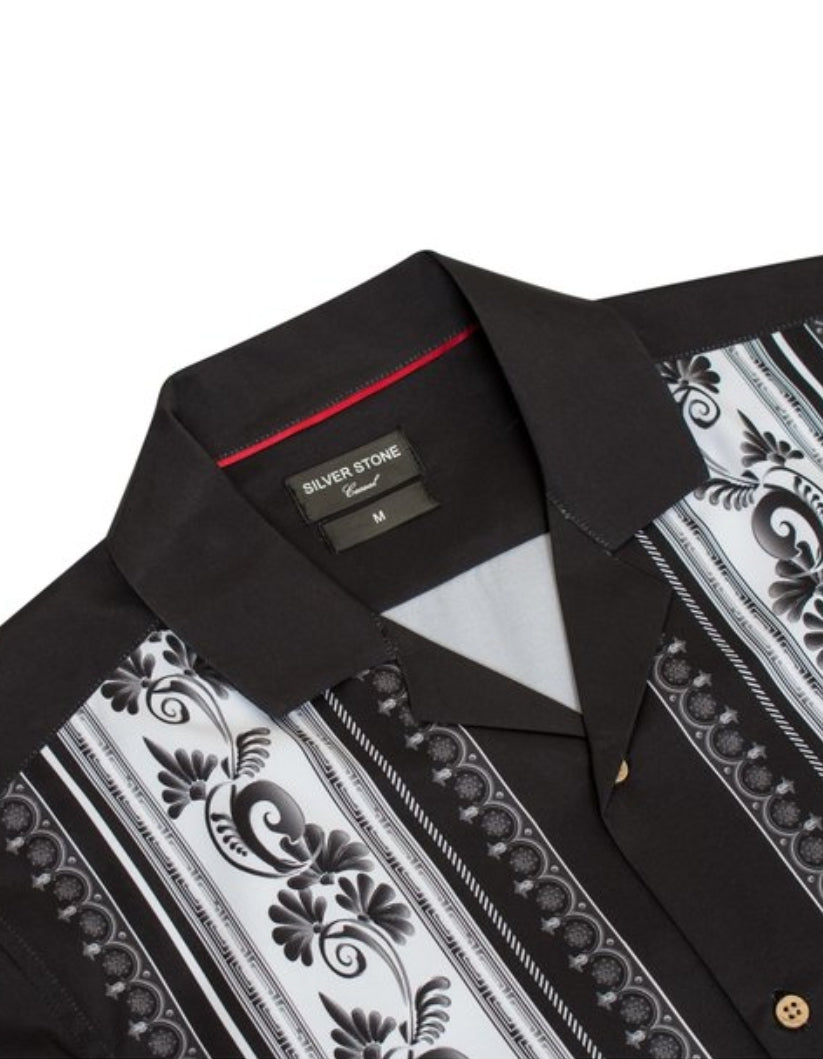 BAROQUE PRINTED SHORT SLEEVE SHIRT