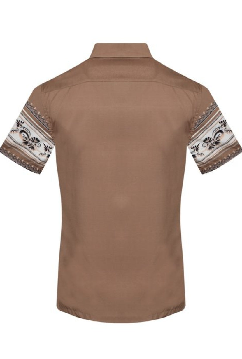 BAROQUE PRINTED SHORT SLEEVE SHIRT
