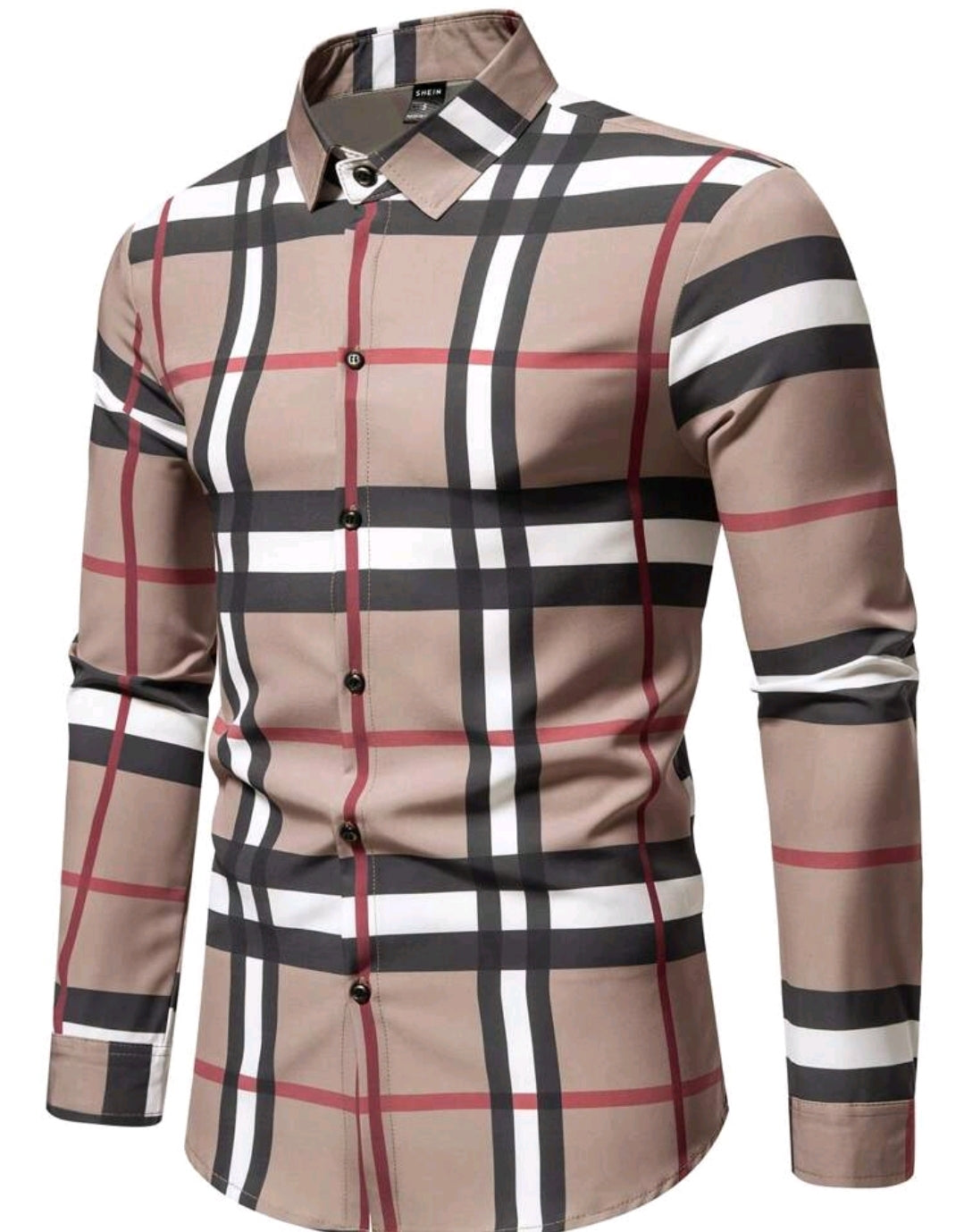 MEN PRINTED LONG-SLEEVE SHIRT