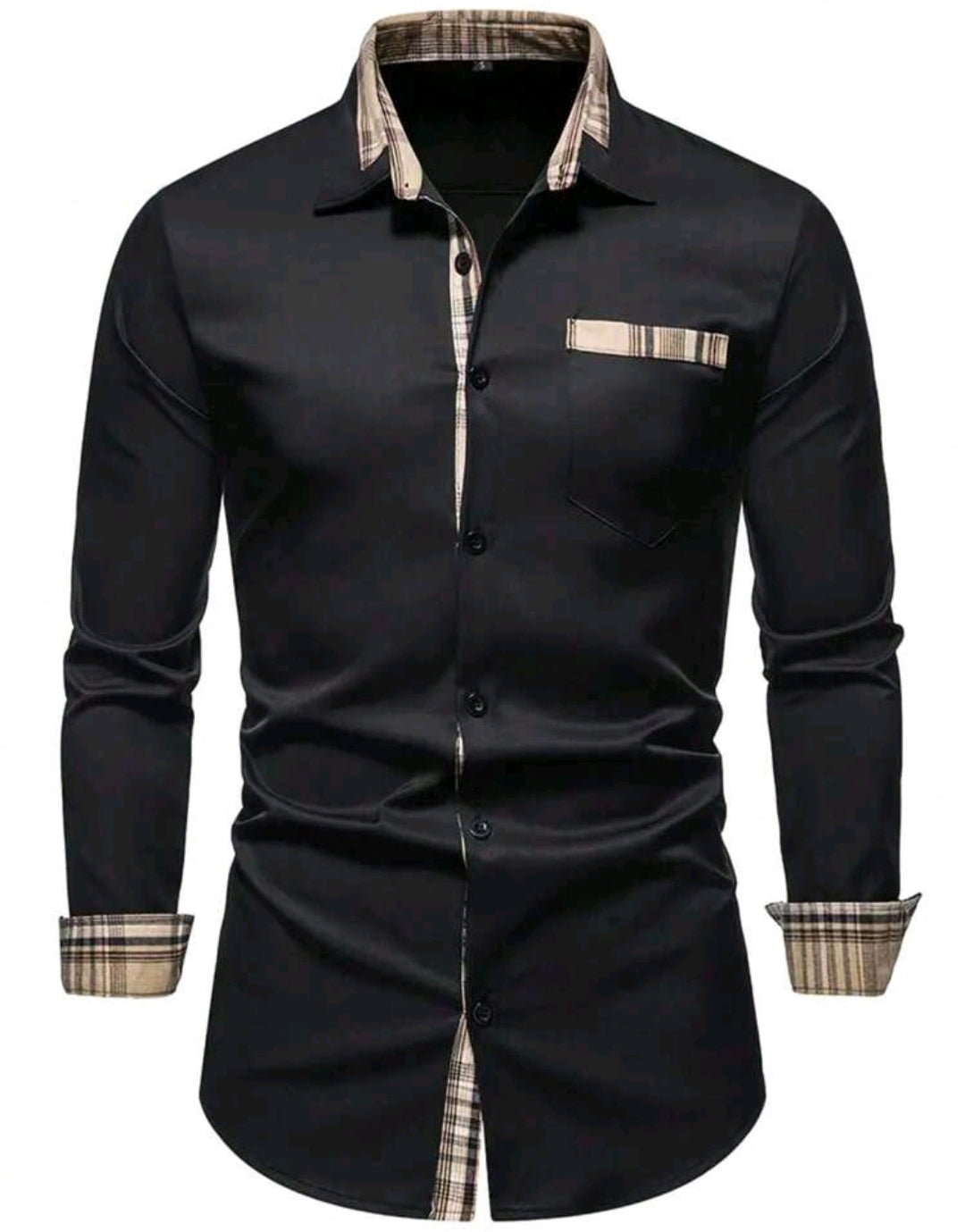 MODERN FIT MEN LONG SLEEVE SHIRT