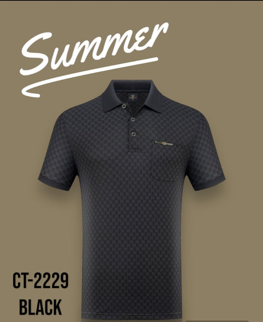MEN MODERN FIT SUMMER POLO SHIRT