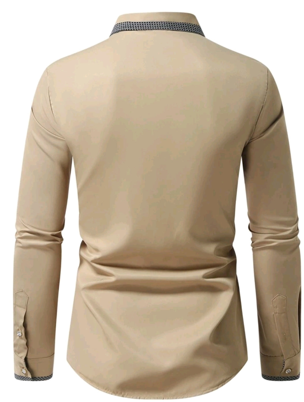 MEN'S DAILY BUSSINESS LONG SLEEVE SHIRT