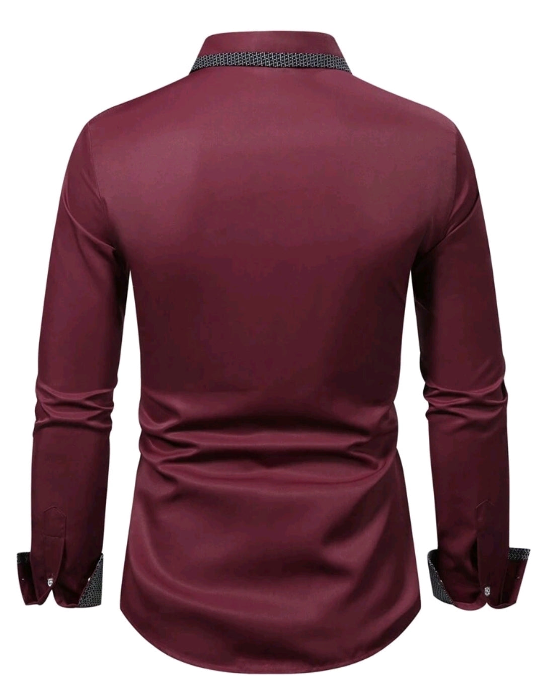 MEN'S DAILY BUSSINESS LONG SLEEVE SHIRT