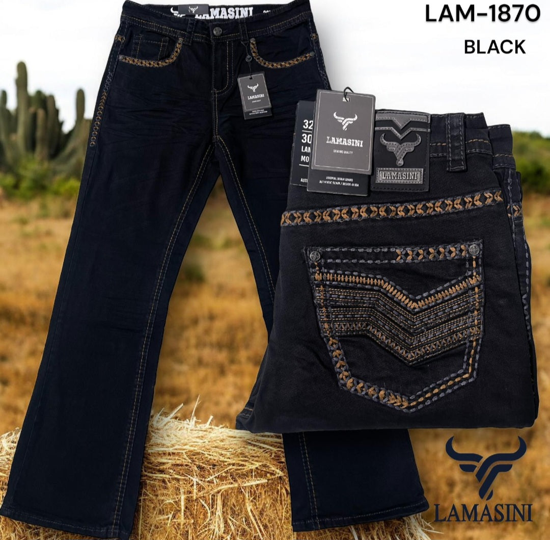 STRETCH BOOT CUT DENIM JEANS