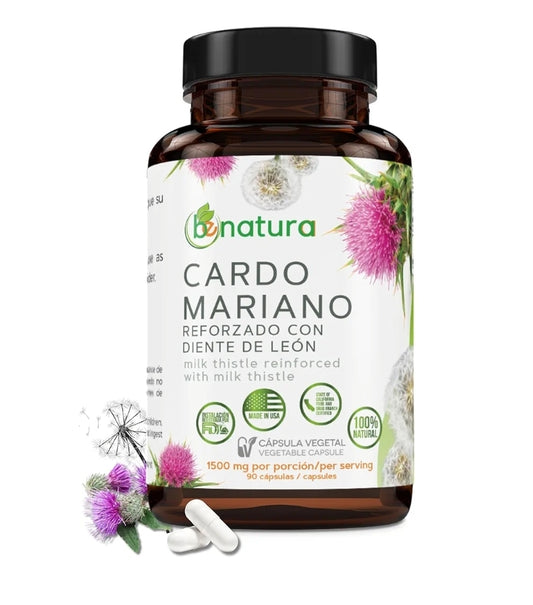 CARDO MARIANO REFORZADO CON DIENTE DE LEON / MILK THISTLE REINFORCED WITH MILK THISTLE ROOT LIVER HEALT SUPPORT