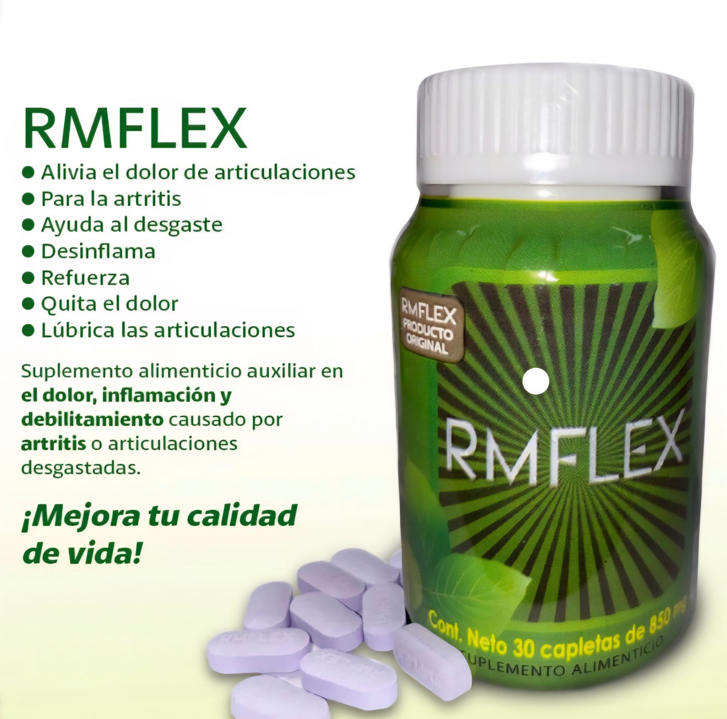 RMFLEX JOINT PAIN SUPPORT SUPLEMENT