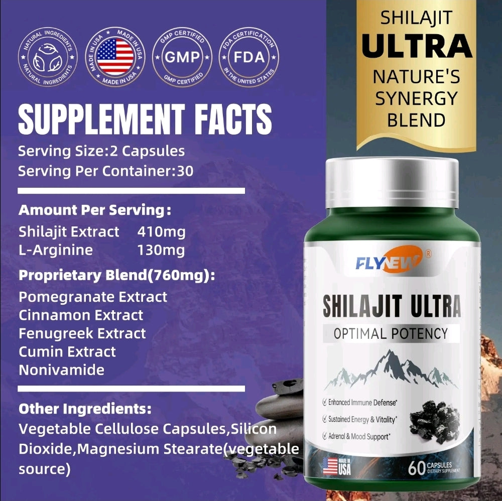 SHILAJIT ULTRA OPTIMAL POTENCY