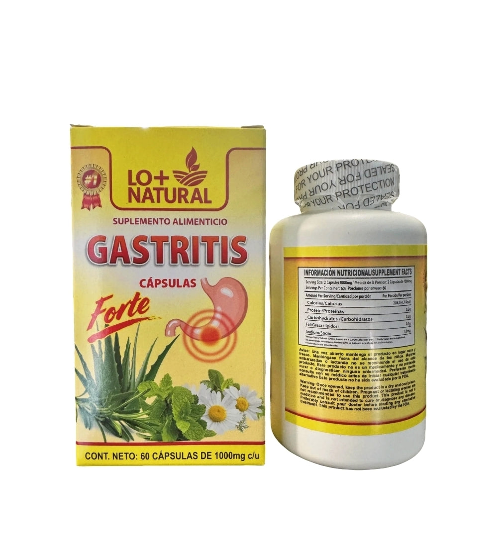 GASTRITIS FORTE NATURAL SUPLEMENT