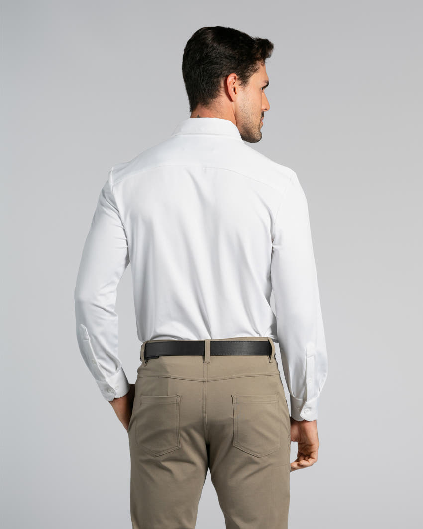 SLIM FIT PLAIN MEN'S SHIRT