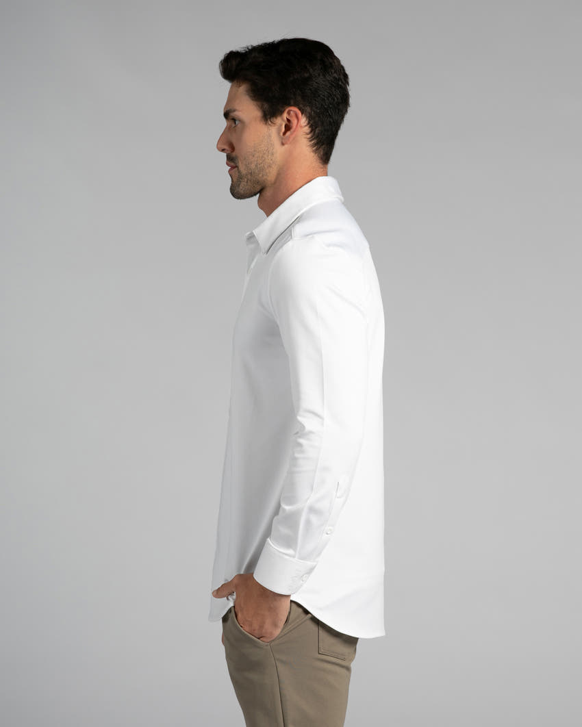 SLIM FIT PLAIN MEN'S SHIRT