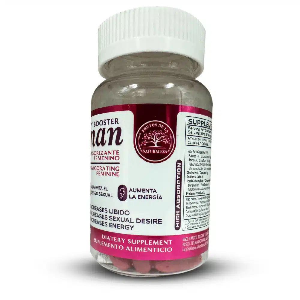 WOMEN LIB INVIGORATING FEMININE VIGORIZANTE FEMENINO ENERGIA LIBIDO DESEO