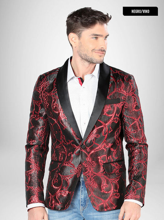 MODERN MEN METALLIC BLAZER