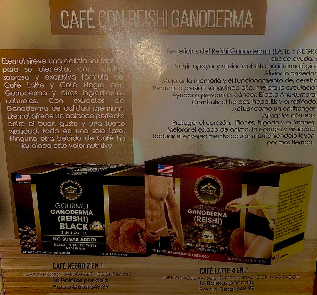 GANODERMA REISHI COFFE 4 IN 1 VITALITY AND WELLNESS BLEND