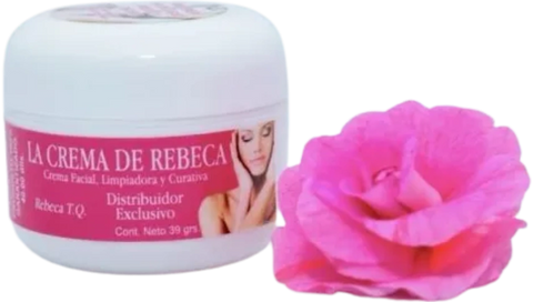 LA CREMA DE REBECA FACIAL  LIMPIADORA CURATIVA Y QUITA MANCHAS