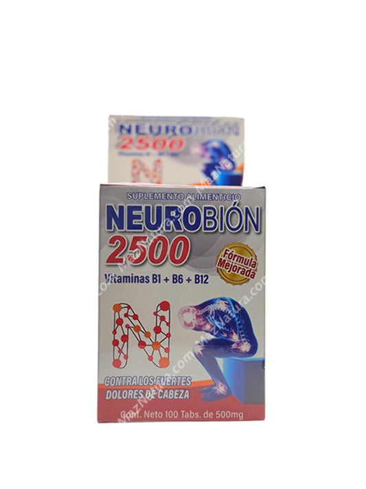 NEUROBION 2500 VITAMINAS B1 B6 B12