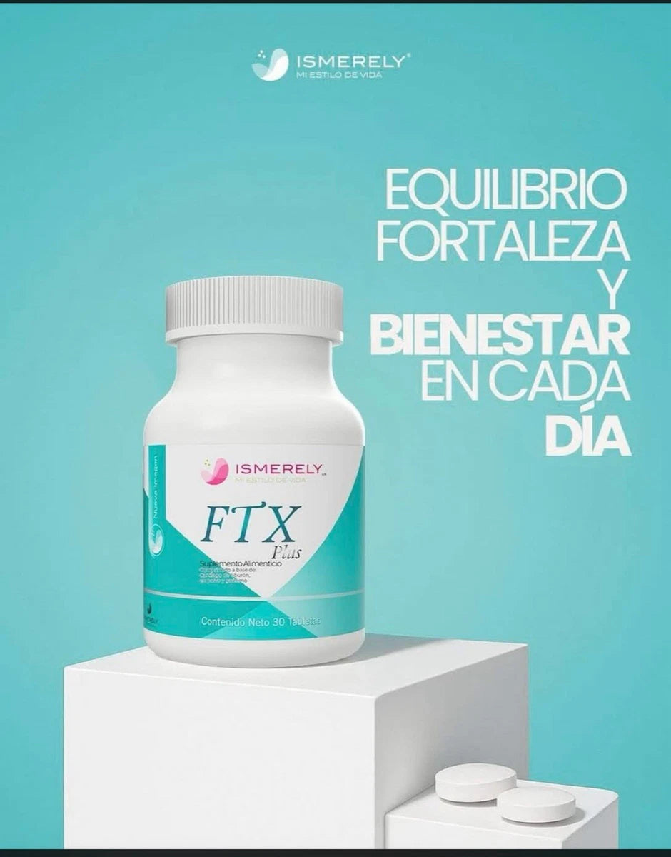 FTX ISMERELY SUPLEMENTO CON VITAMINA C D E CARTÍLAGO DE TIBURON COLAGENO GUASIMO Y ENCINO